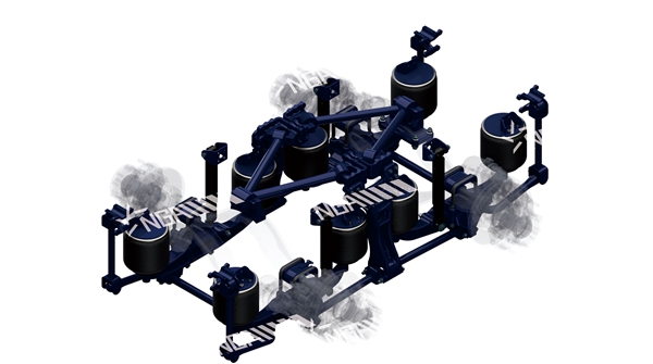 V桿四連桿四氣囊空氣懸架NGA-V0X系列