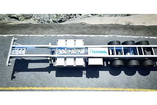 智能電動半掛底盤